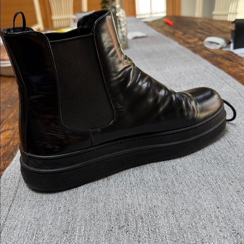 Prada Double Sole Chelsea Boot in black (size 40/womens 10) - Picture 10 of 16
